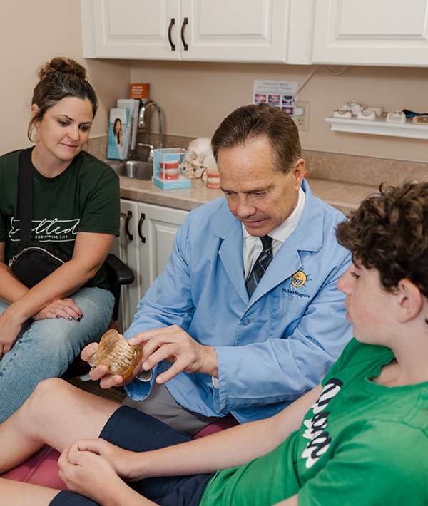 Consult Room Musgrave Orthodontics in Delaware and Waldo, OH